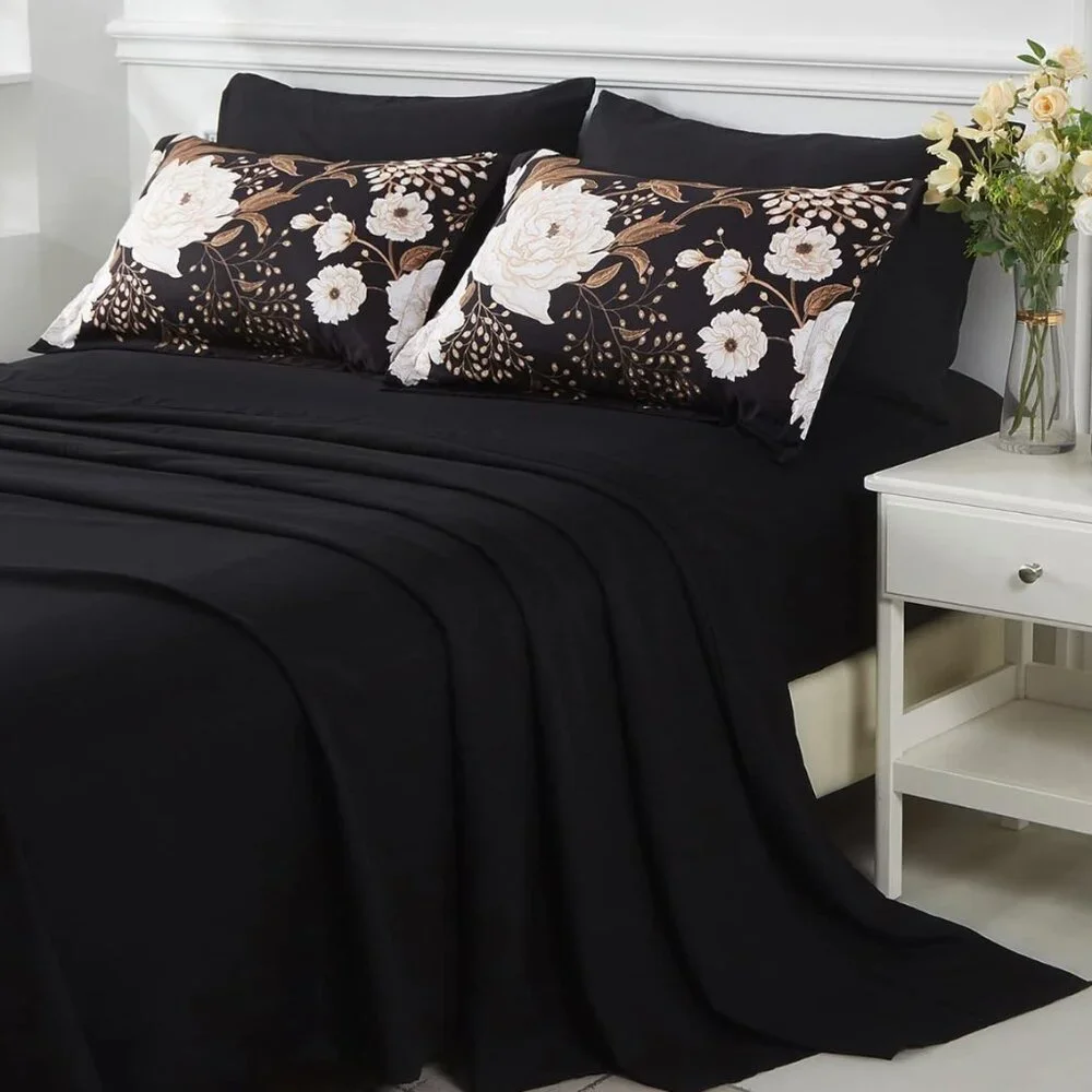 Full SET Botanical Floral Bedding Set